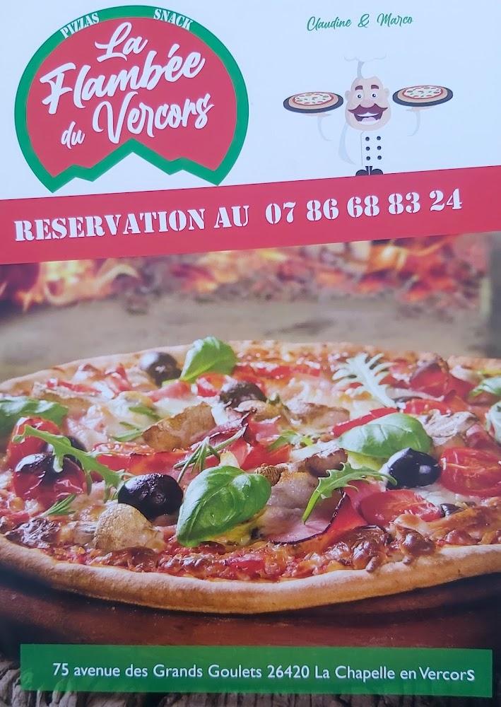 La Flambée du Vercors - Menu Image 1